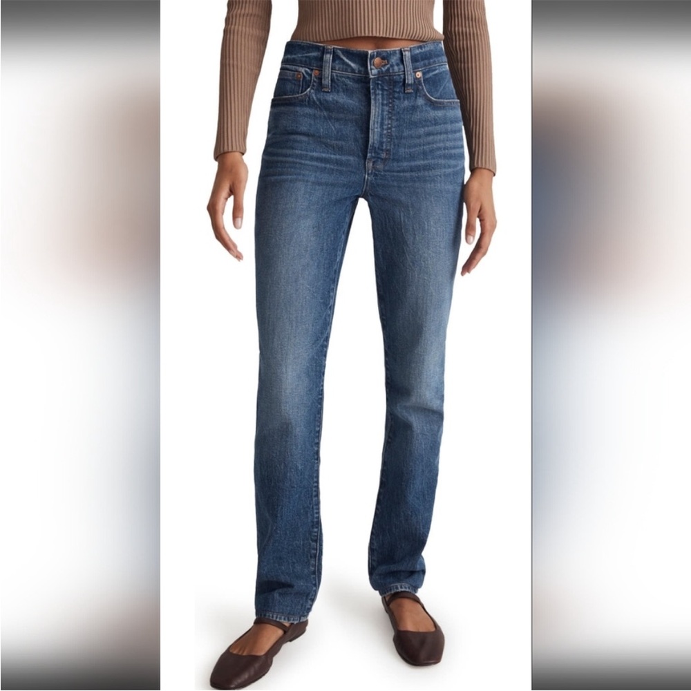 Madewell Perfect Vintage Jean size 31 High waisted straight leg